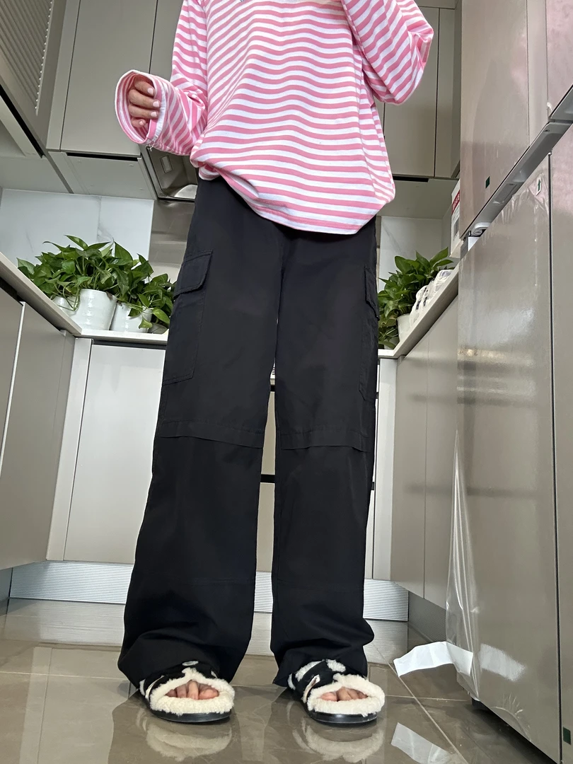 SEVENFUOO-磨破边【工装裤秋季】休闲裤