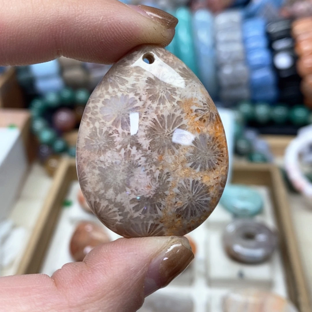 硅化珊瑚（珊瑚玉）手链未镶嵌686