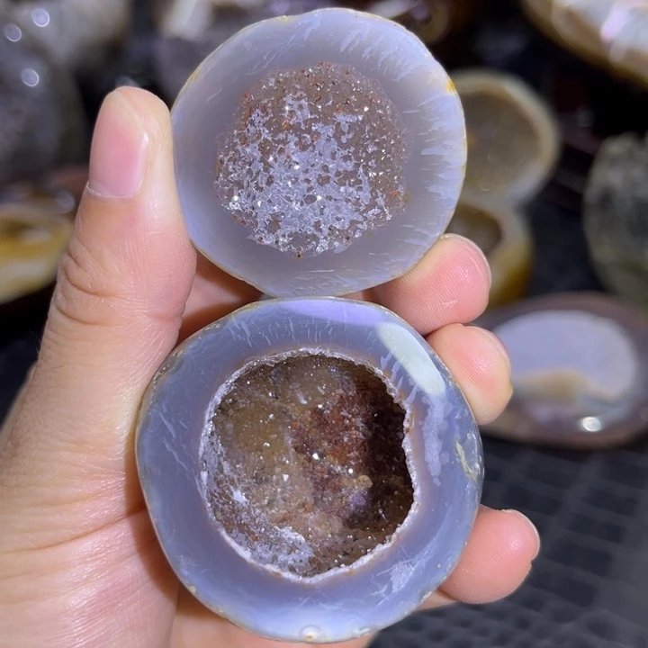 未镶嵌发饰水晶奇石盆