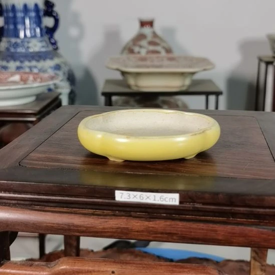 手工手绘釉盆大徳堂