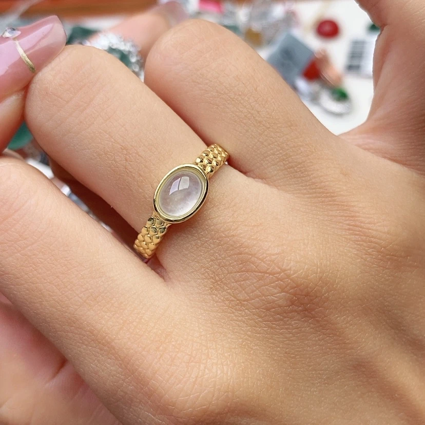 【闪购商品】翡翠戒指未镶嵌天然翡翠戒指