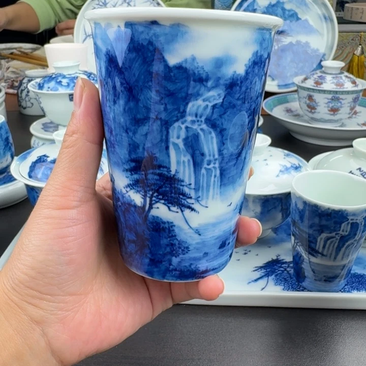 杯子山水画山水山水山水