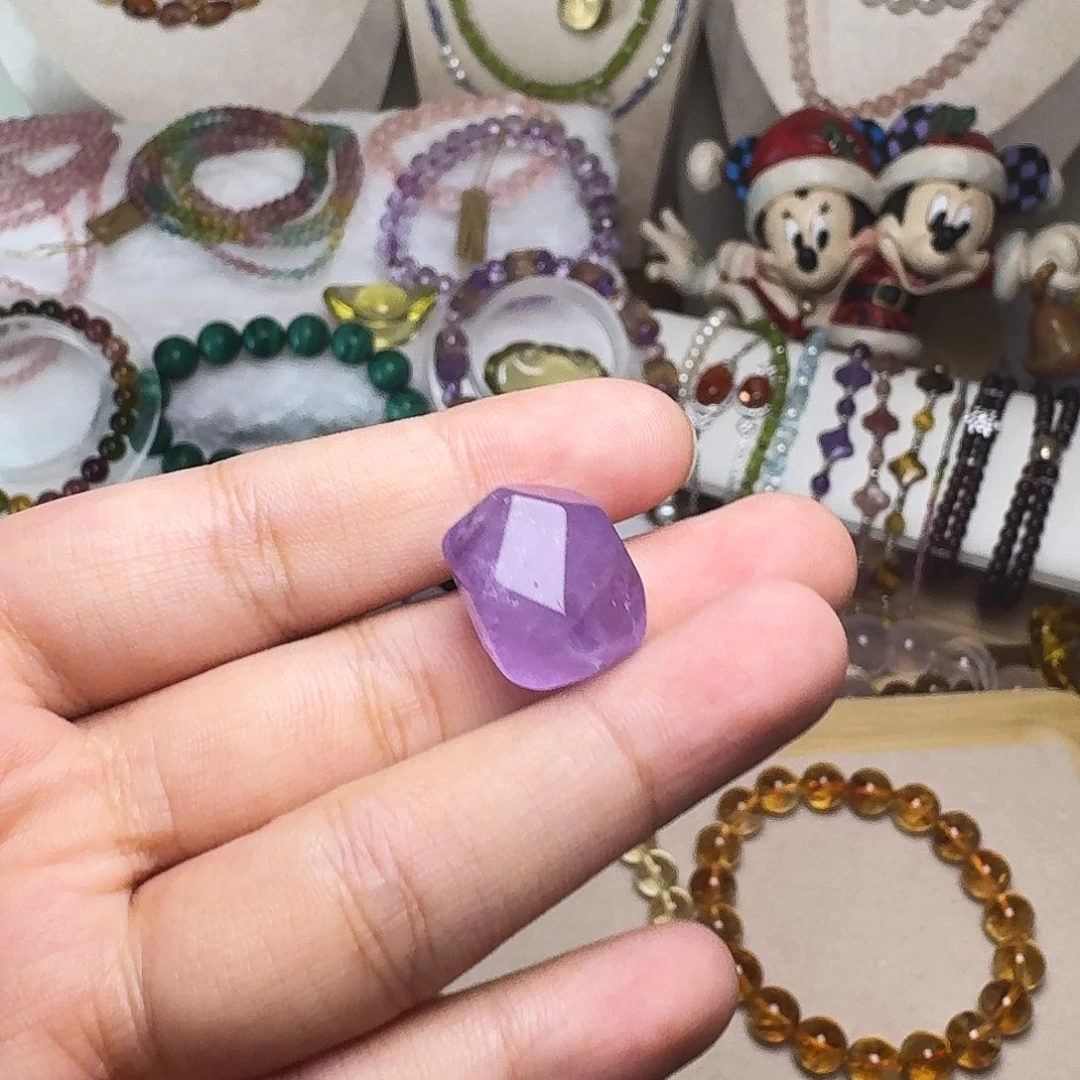 清***涵水晶手链银S925镶嵌