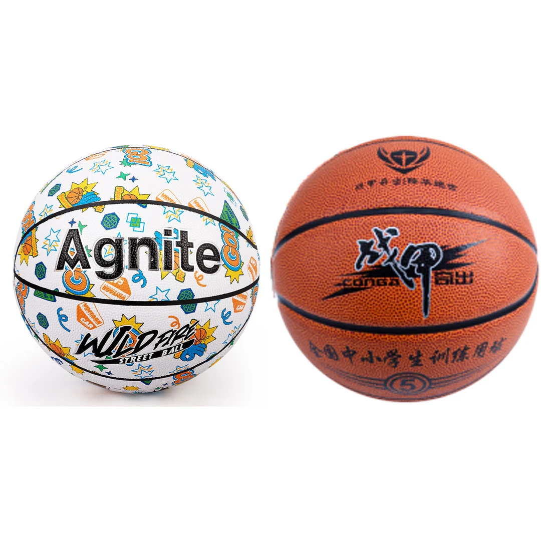 PF-FD114_5/战甲2055篮球发泡PVC贴皮室内外5号/7号篮球