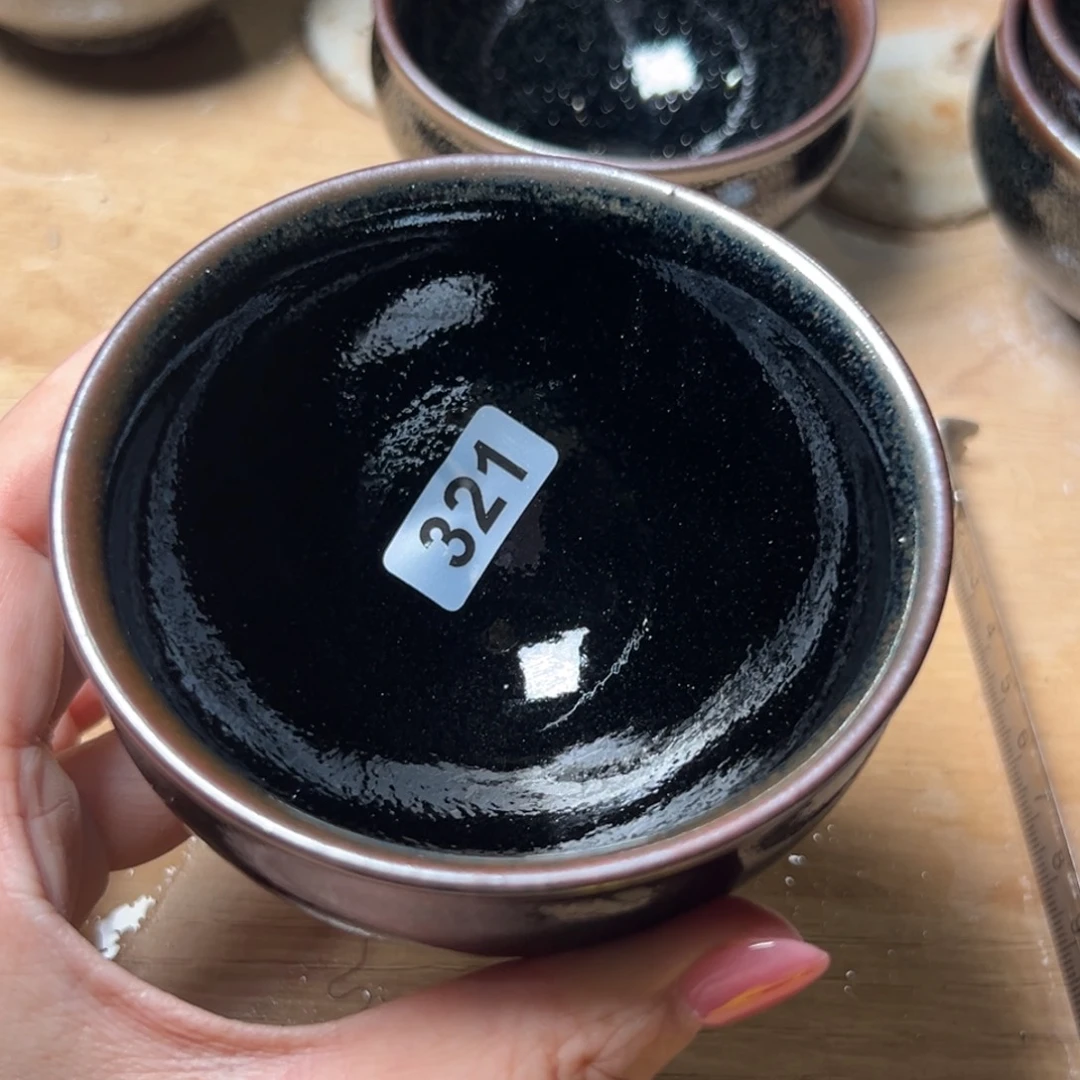 茶盏全手工原矿原釉建盏