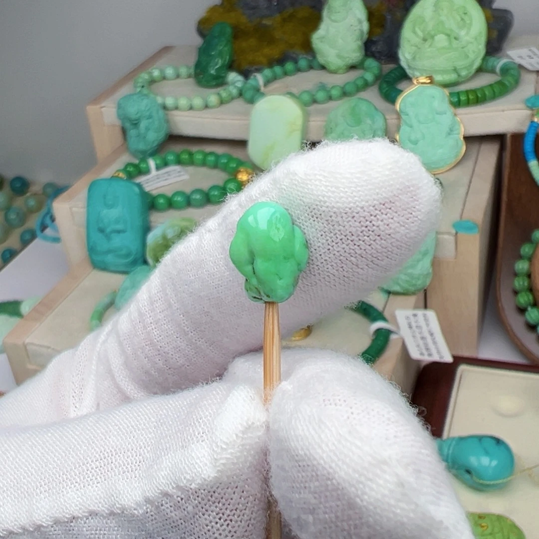 绿松石未镶嵌主播夏