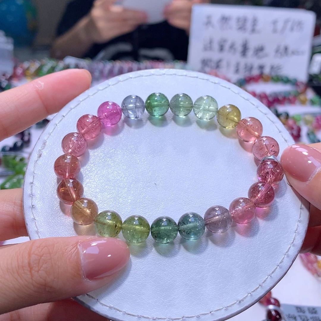 【闪购商品】未镶嵌手串碧玺9.1m