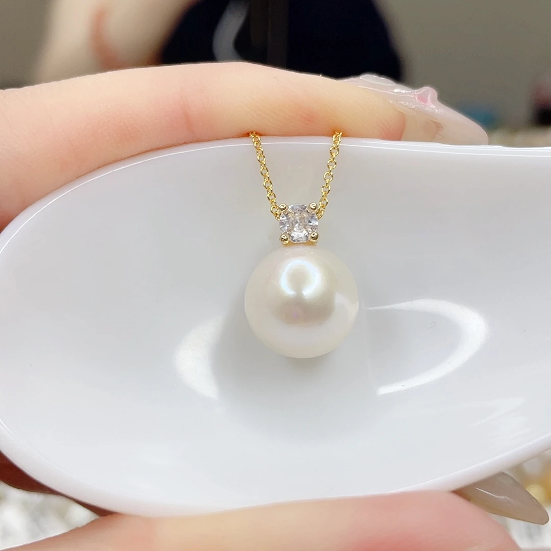 淡水珍珠合金吊坠(赠链)