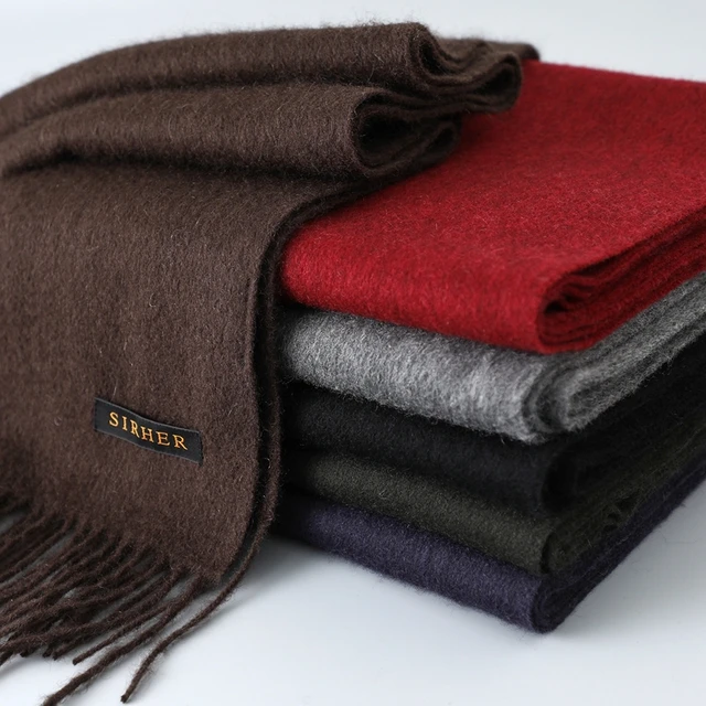 牦牛绒围巾男女通用秋冬季保暖韩版流苏水波纹围脖工厂直营