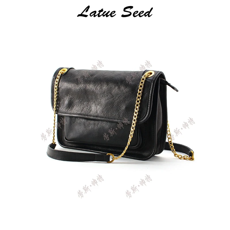 【804·植楺NIKI】黑色新品简约百搭时尚单肩轻便ins休闲女包19803