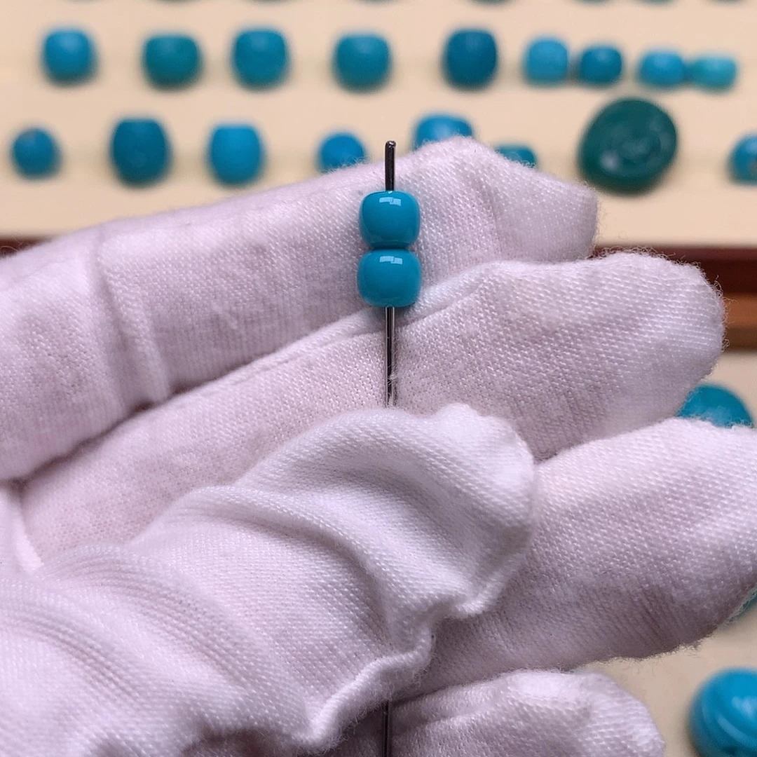 绿松石未镶嵌天然原矿绿松石老型5.5