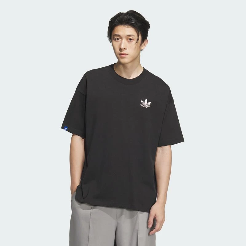 阿迪达斯 （adidas）男子滑板休闲时尚T恤短袖JN1669