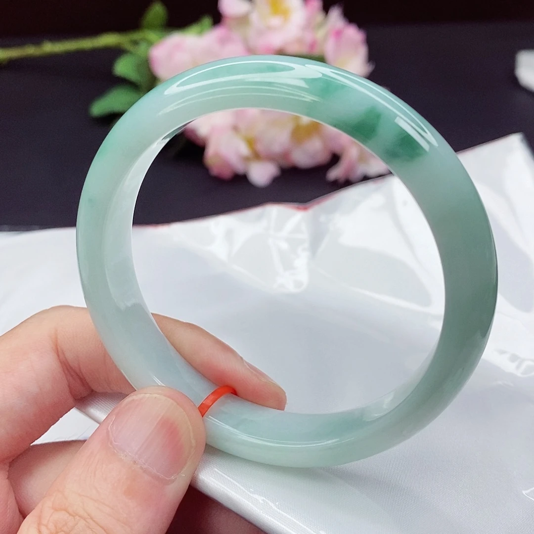 未镶嵌手镯翡翠60圈