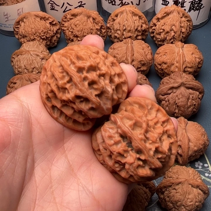 白***樵吊坠文玩核桃40苹果园