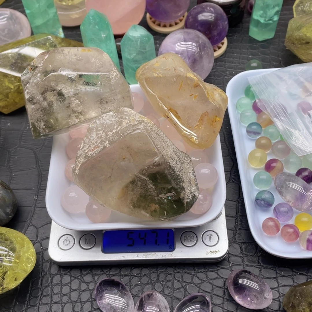 昵***置水晶珠宝半成品未镶嵌14