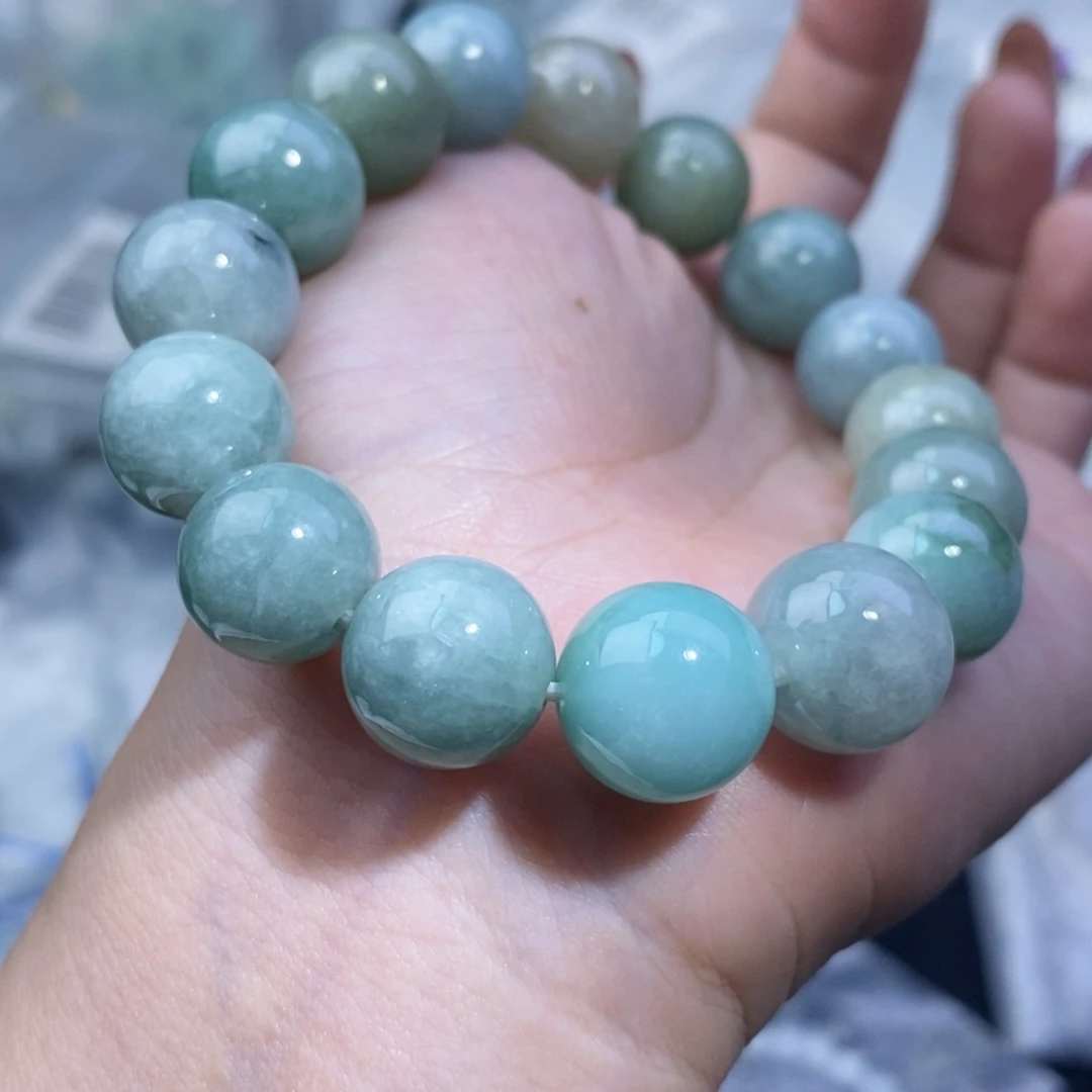 未镶嵌手串翡翠天然缅甸A货翡翠