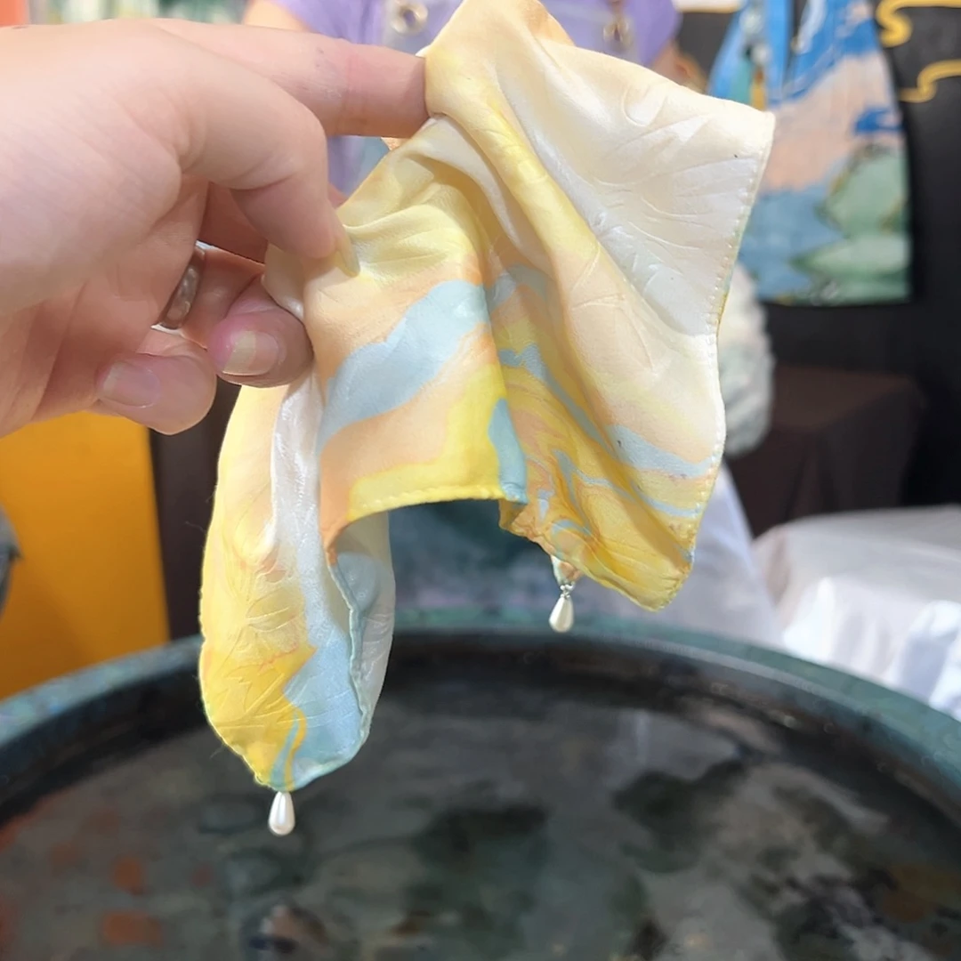 254珍珠发圈手作