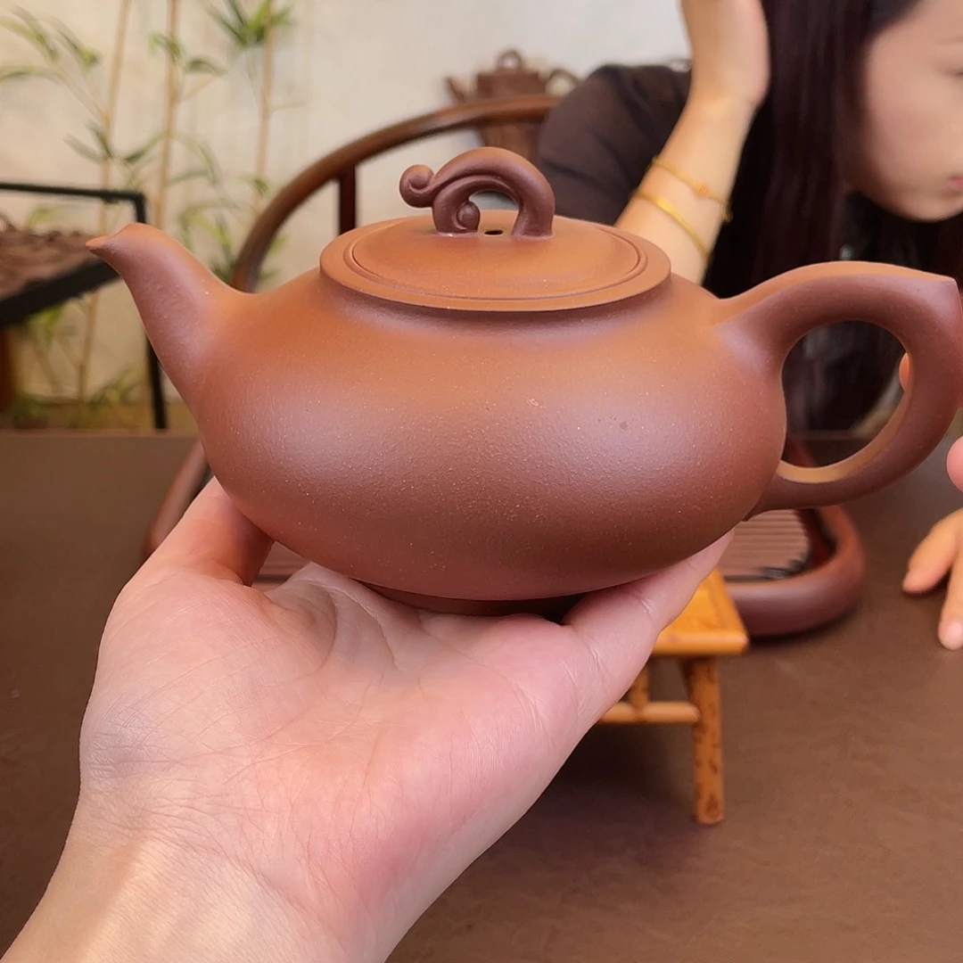 茶壶紫砂底槽清大如意