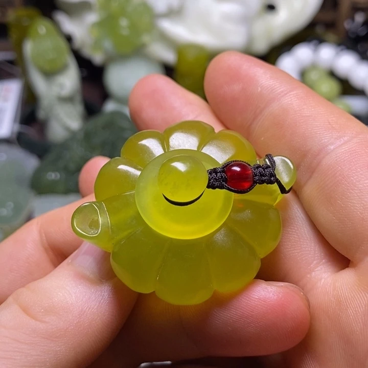 未镶嵌岫玉岫玉颈饰