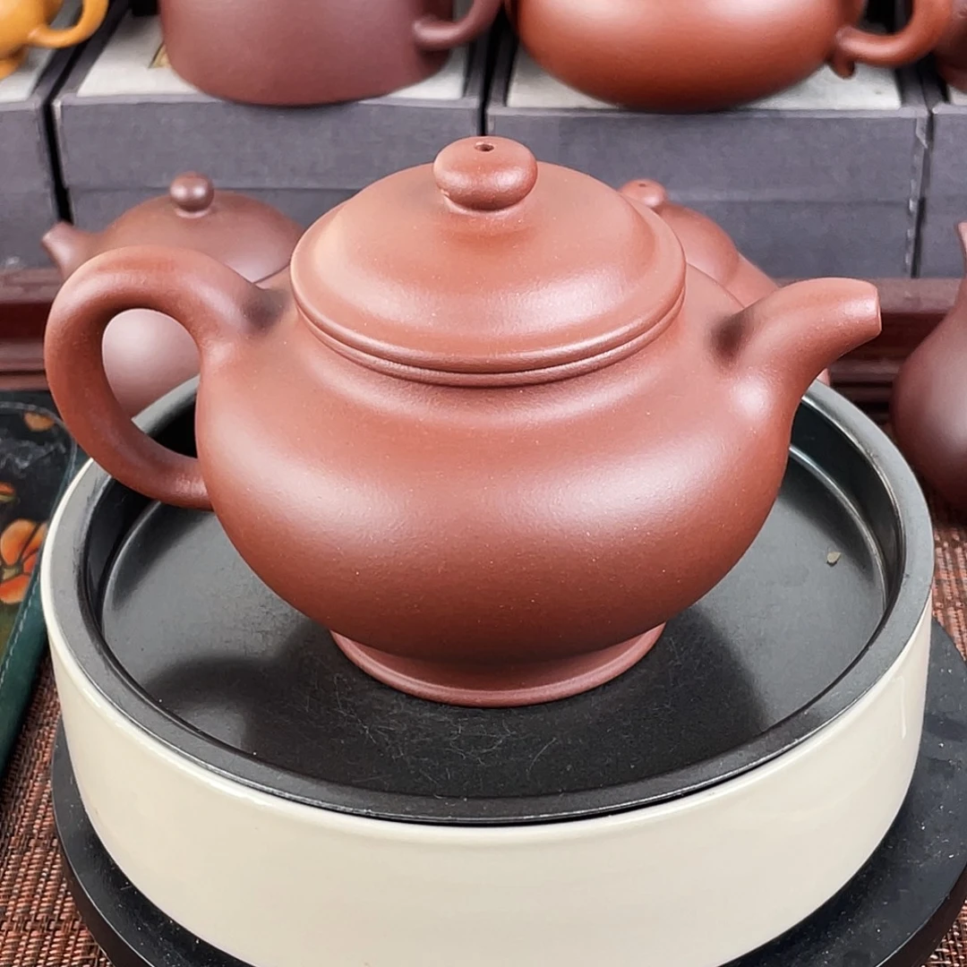 用***4茶壶紫砂微瑕底槽清掇只半手1111111