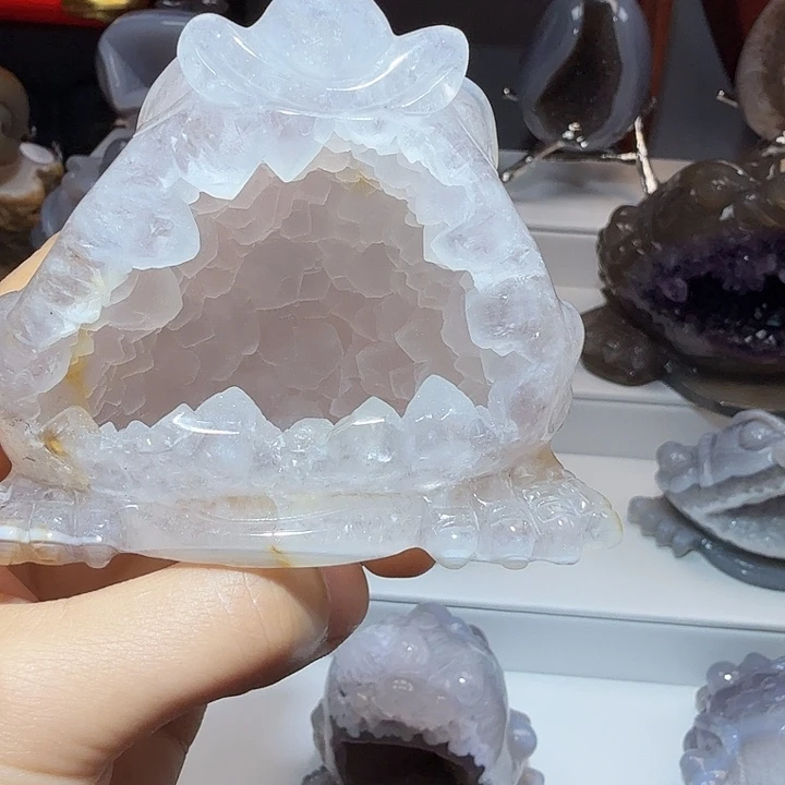 玛瑙/玉髓未镶嵌摆件