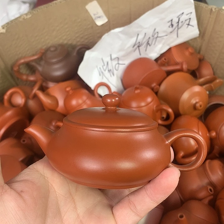 原矿朱泥茶具茶壶家用130