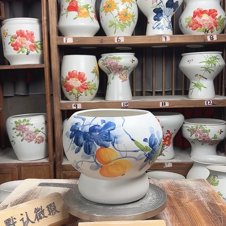 摆件1黄户新款陶瓷陶瓷