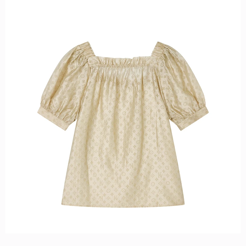 【达人专属】浪漫印花小衫N2179