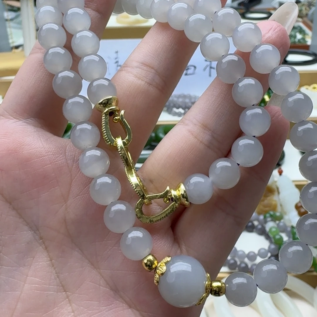 项链未镶嵌和田玉