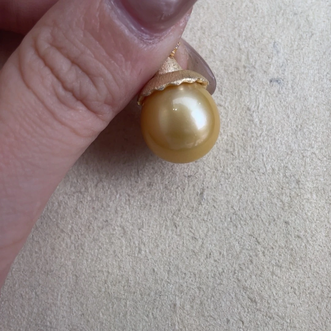 吊坠(不含链)海水珍珠银S925镶嵌