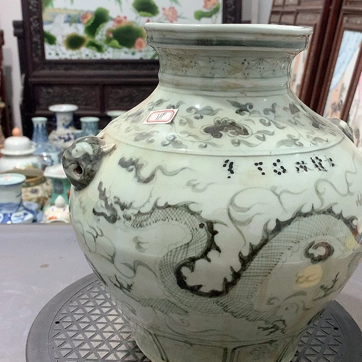 陶摆件博古架陶瓷摆件