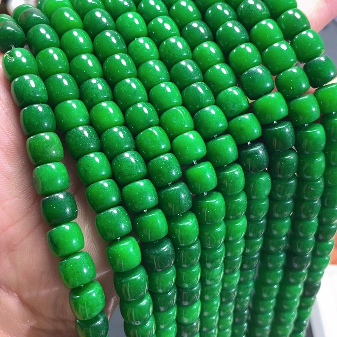 玛瑙/玉髓未镶嵌珠宝半成品马来玉老型到手2条卡10mm