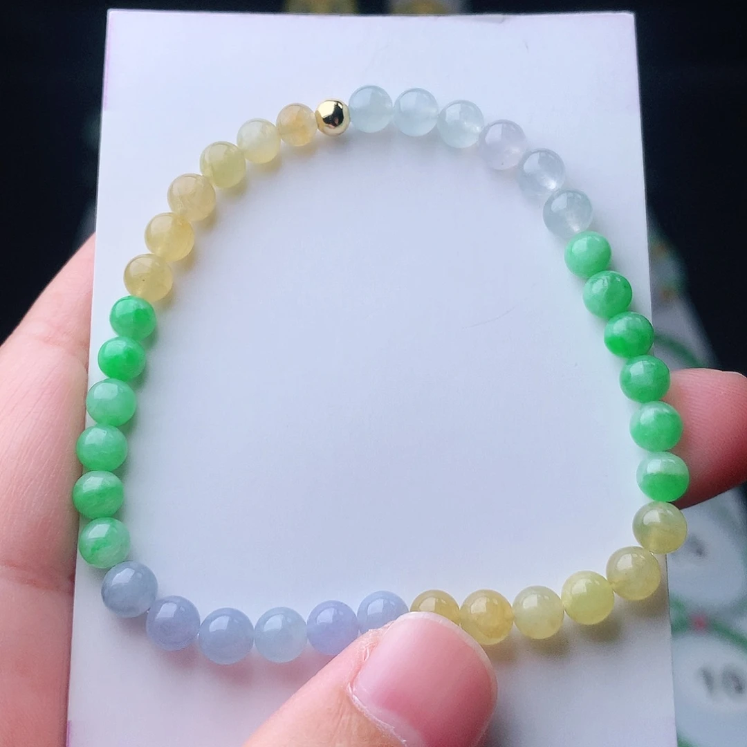 翡翠未镶嵌手链翡翠