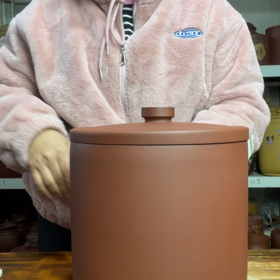 紫砂茶叶罐今天晚上