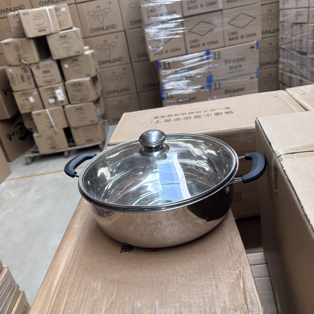 DW001-家用高质量28CM口径不锈钢汤锅