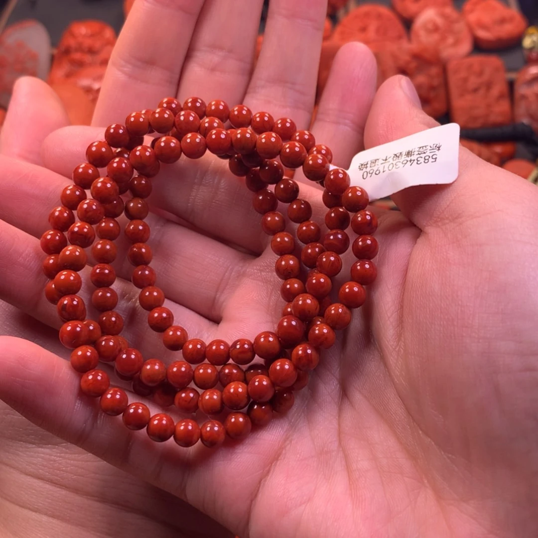 【闪购商品】未镶嵌高品多圈南红玛瑙