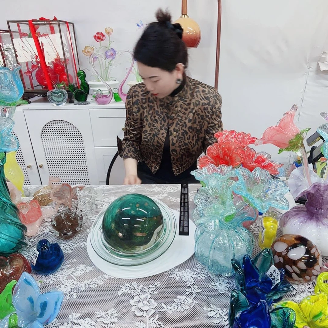 琉璃花瓶花器艺术品