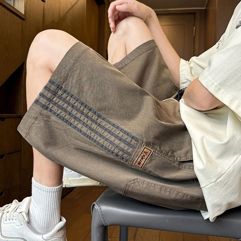 2025数据款男士天丝裤男款夏季薄款冰丝新款夏款宽松短裤5分裤子