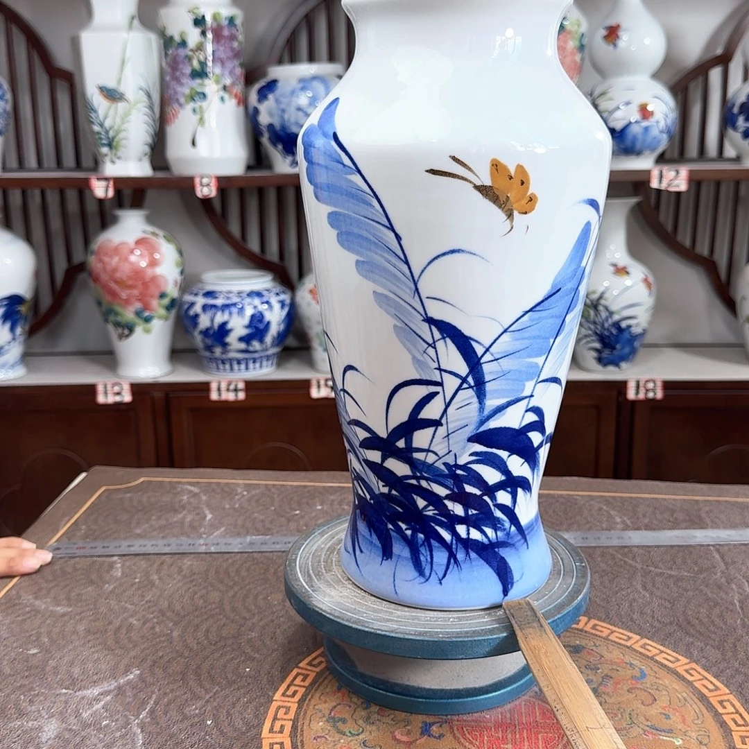 摆件景德镇陶瓷大鱼卢