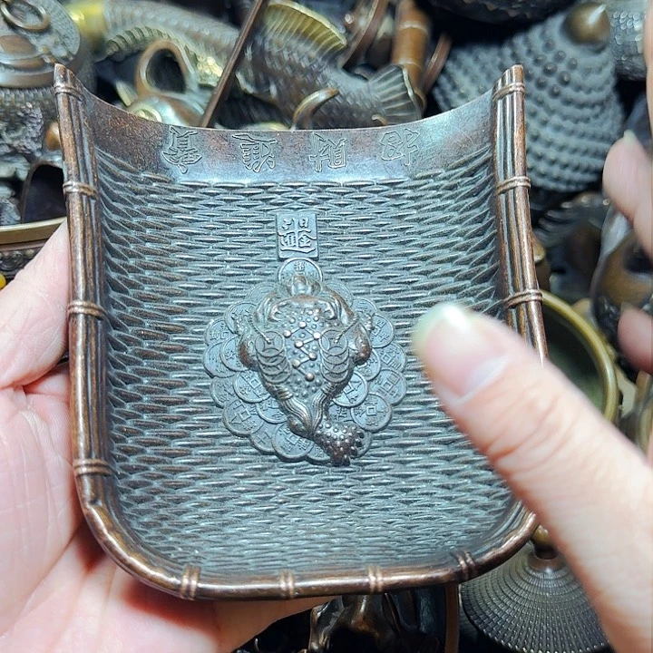 铜器摆件收收藏藏