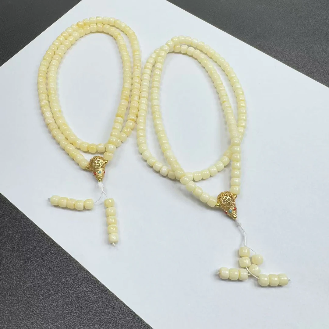 30-30220/HQ27-蜜蜡珠链-多样性发其一6mm/约108颗