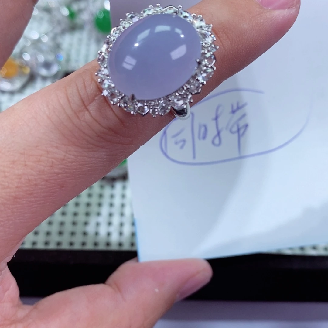 翡翠挂件18K金镶嵌侃*1