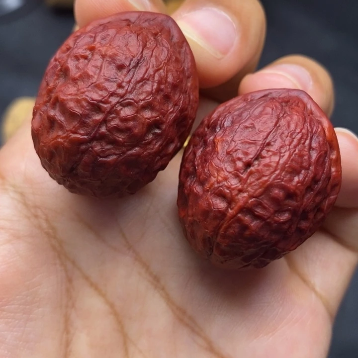 文玩核桃把件35尺蟒纹龙蛋