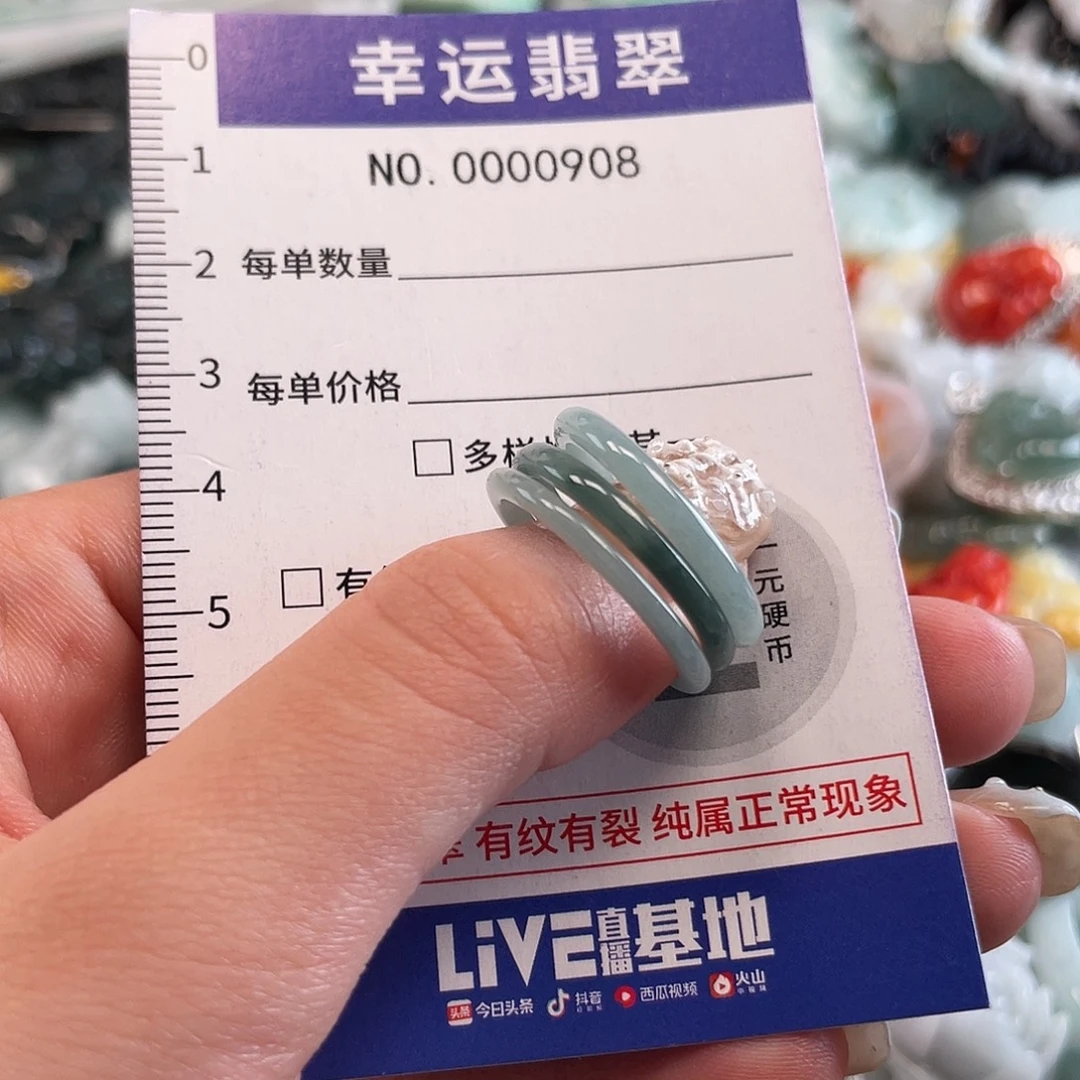 翡翠未镶嵌颈饰908