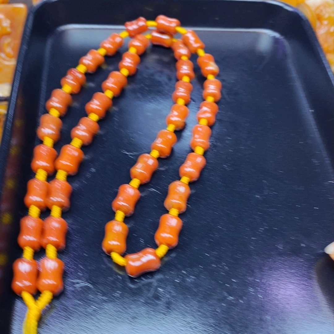 未镶嵌石英质玉（黄龙玉）吊坠(不含链)