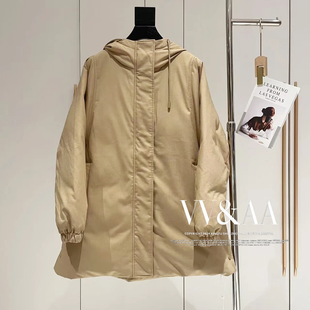 VV&AA 丝羊毛精仿平纹布扩版羽绒服 CL3821