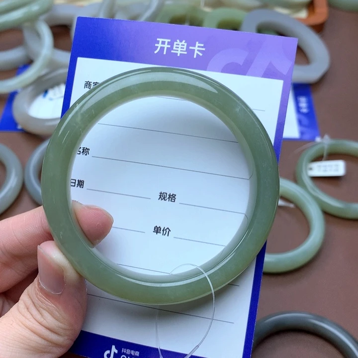 和田玉珠宝半成品未镶嵌58