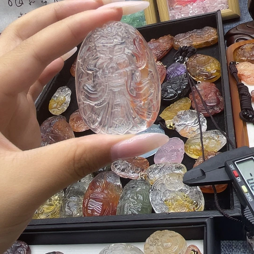 颈饰未镶嵌水晶天然