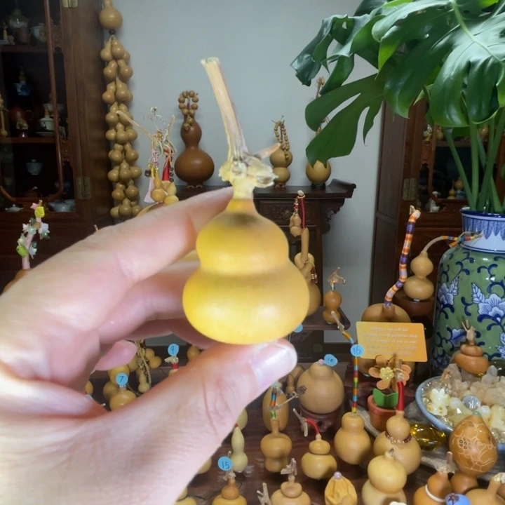 mini胖钱袋葫芦龙头装饰