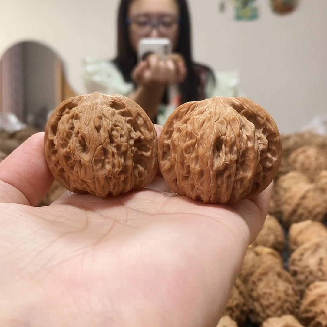 文玩核桃吊坠磨盘40